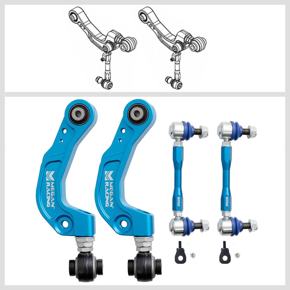 MRS-LX-1721 Megan Rear Upper Camber Arm Kit & Stabilizer End Link For 23+ Lexus RX Series