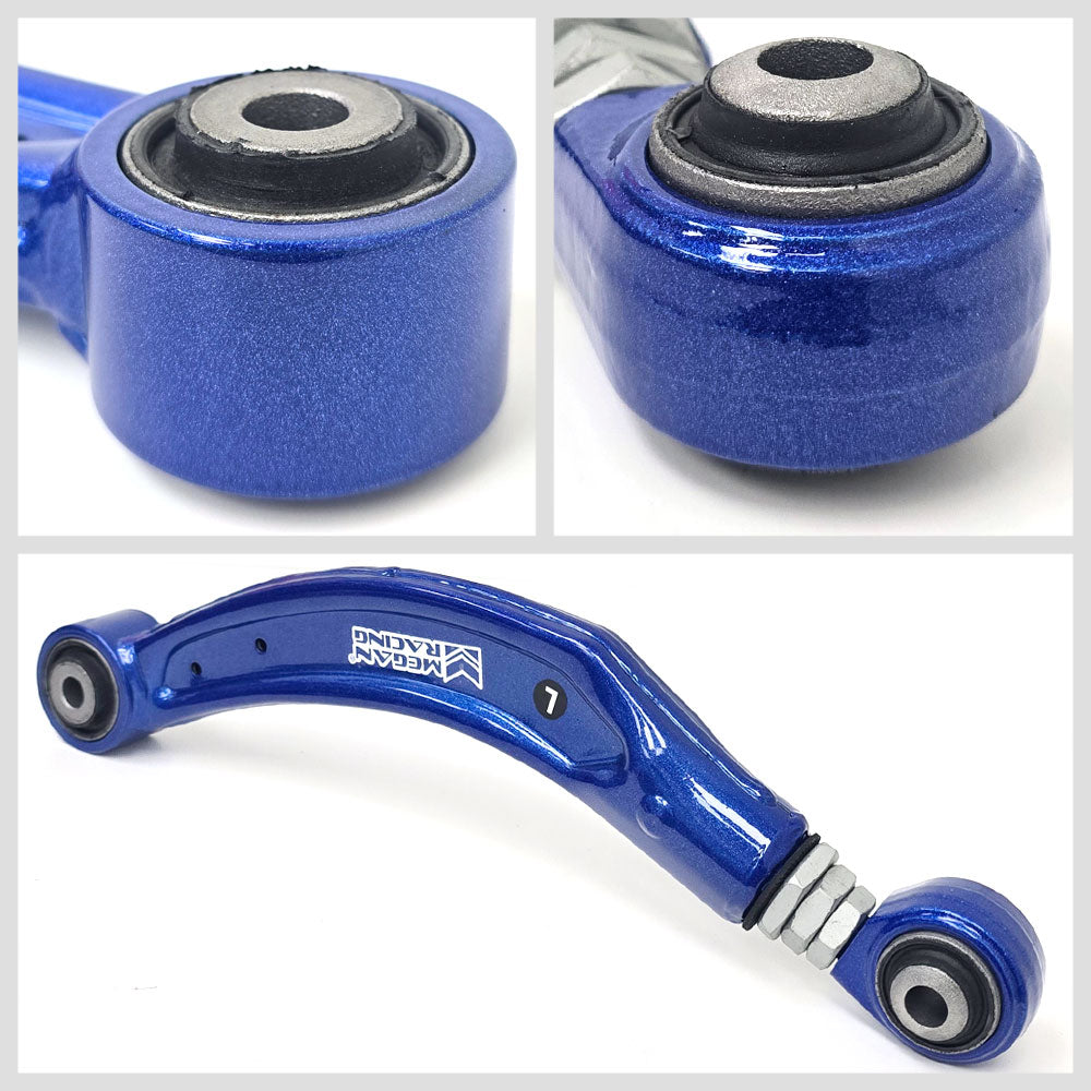 Megan MRC-MB-0311 Blue Aluminum Rear Camber Kit For Mercedes Benz 08-14 C-Class Sedan MRS-MB-0311-02