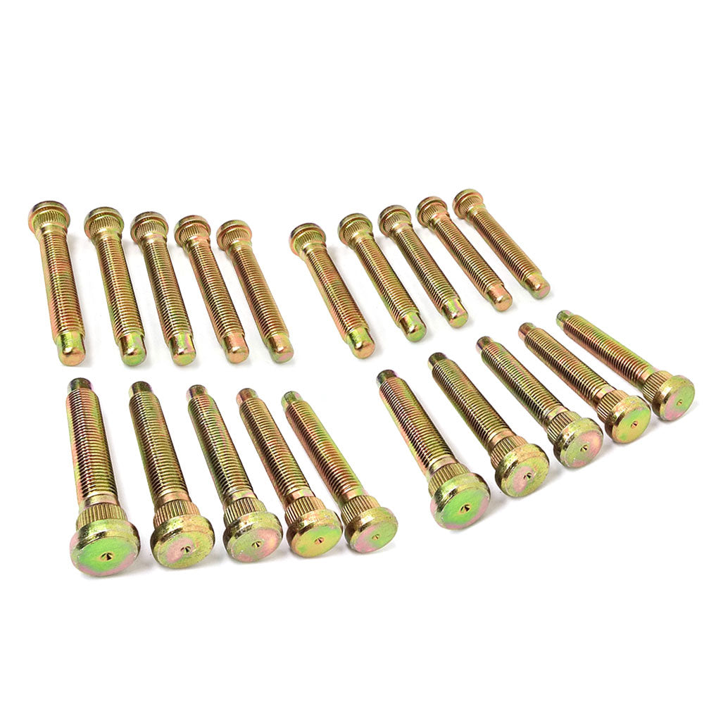 Megan 20PCs Gold Front/Rear Extended Wheel Studs For 03-08 Lancer Evolution 8/9-Car & Truck MRS-MT-0690