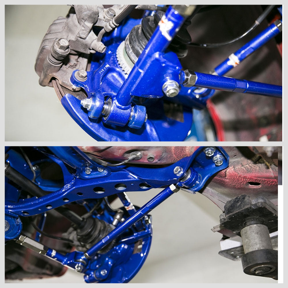 Megan Racing Blue Rear Lower Camber Arm For 93-97 Mazda RX-7 (FD3S) MRS-MZ-1310