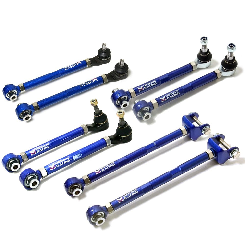 Megan Lateral Link/Toe/Traction/Trailing Arms MX-5 Miata NC/RX-8 SE3P MRS-MZ-1420+1421+1470+1480