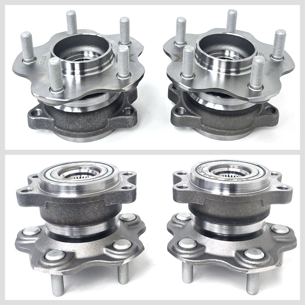 Megan Racing 5 Lug Rear Wheel Conversion Kit w/Bearing For 95-98 Nissan 240sx S14 MRS-NS-1893