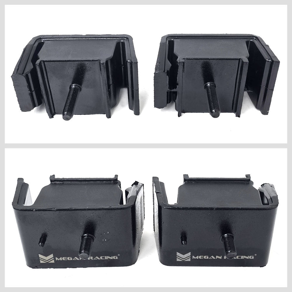 Megan Racing Black Front Engine Mount For 89-02 Skyline GTR R32 R33 R34 2WD/4WD MRS-NS-2040 11220-01U00, 11220-01U01, 11220-AA400, 11220-RS580