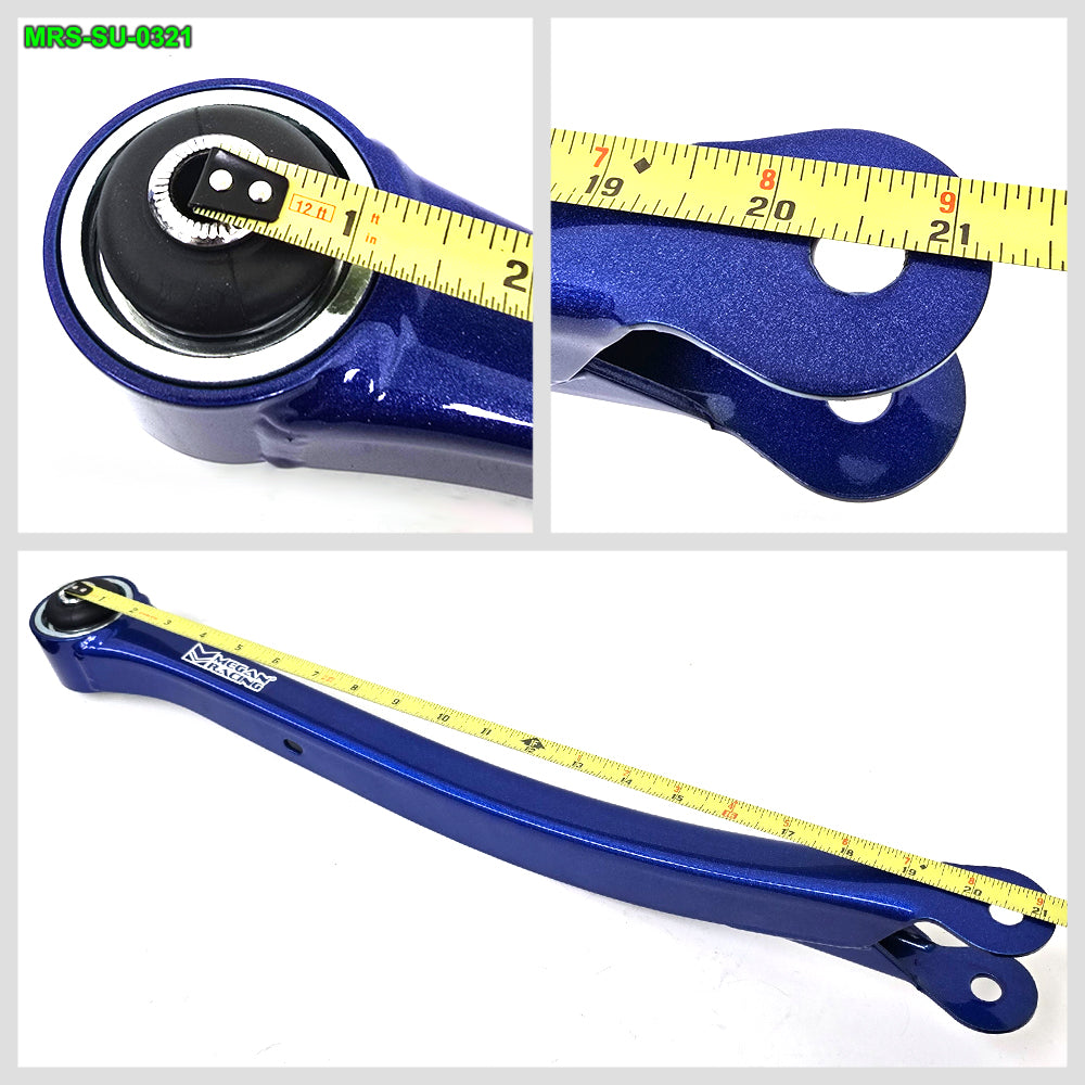 Megan Rear Wheel Lateral+Tailing Arm (Pillowball) For 95-07 Subaru Impreza GC GD MRS-SU-0320, MRS-SU-0321, MRS-SU-0322