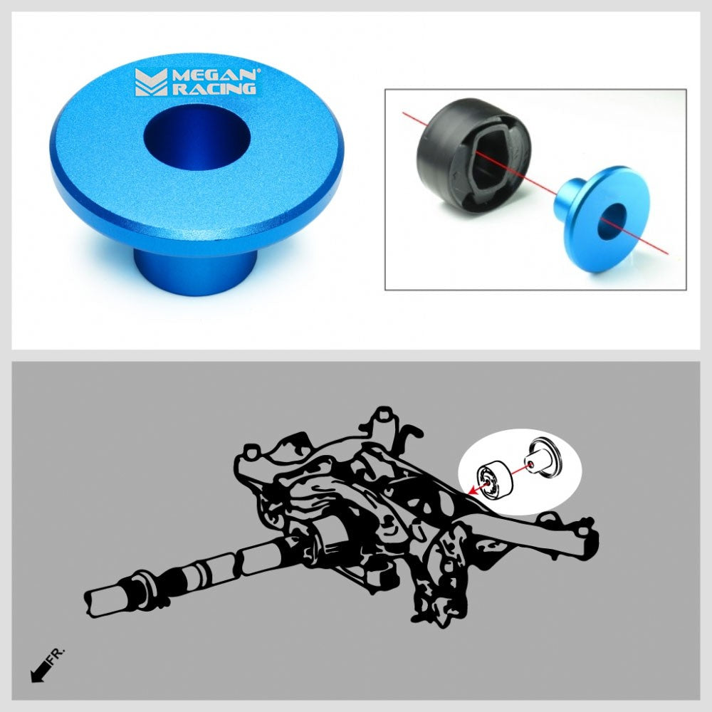 Megan Rear Differential Mount Insert Collars For 23+ Toyota GR Corolla (GZEA14)