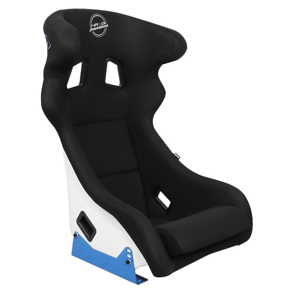 NRG Innovations FRP-600WT Fixed Back Position Bucket Seat and Headrest NRG-FRP-600WT