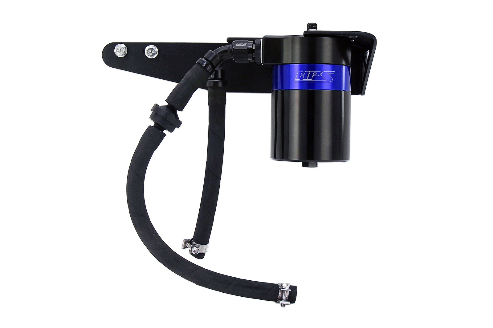 HPS-860-001BL HPS Blue 147ML Oil Catch Can Tank Mount Bracket For 18-22 Honda Accord 2.0 Turbo