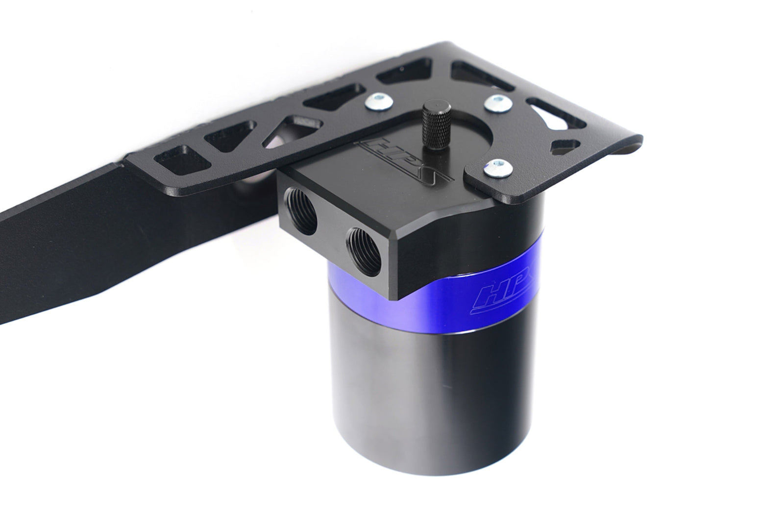 HPS-860-001BL HPS Blue 147ML Oil Catch Can Tank Mount Bracket For 18-22 Honda Accord 2.0 Turbo