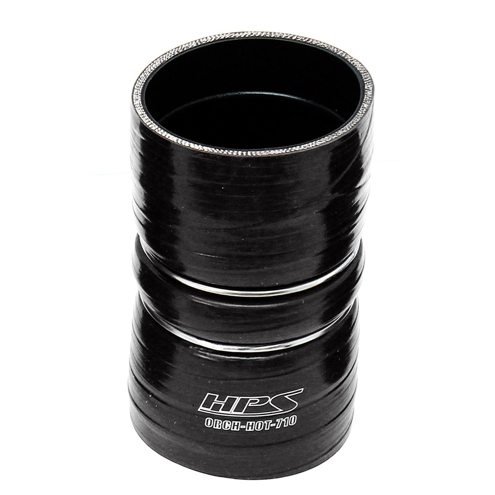 ORCH-710-BLK HPS Black Intercooler Boot Hose For 03-07 Super Duty 6.0L Diesel ORCH-710-BLK