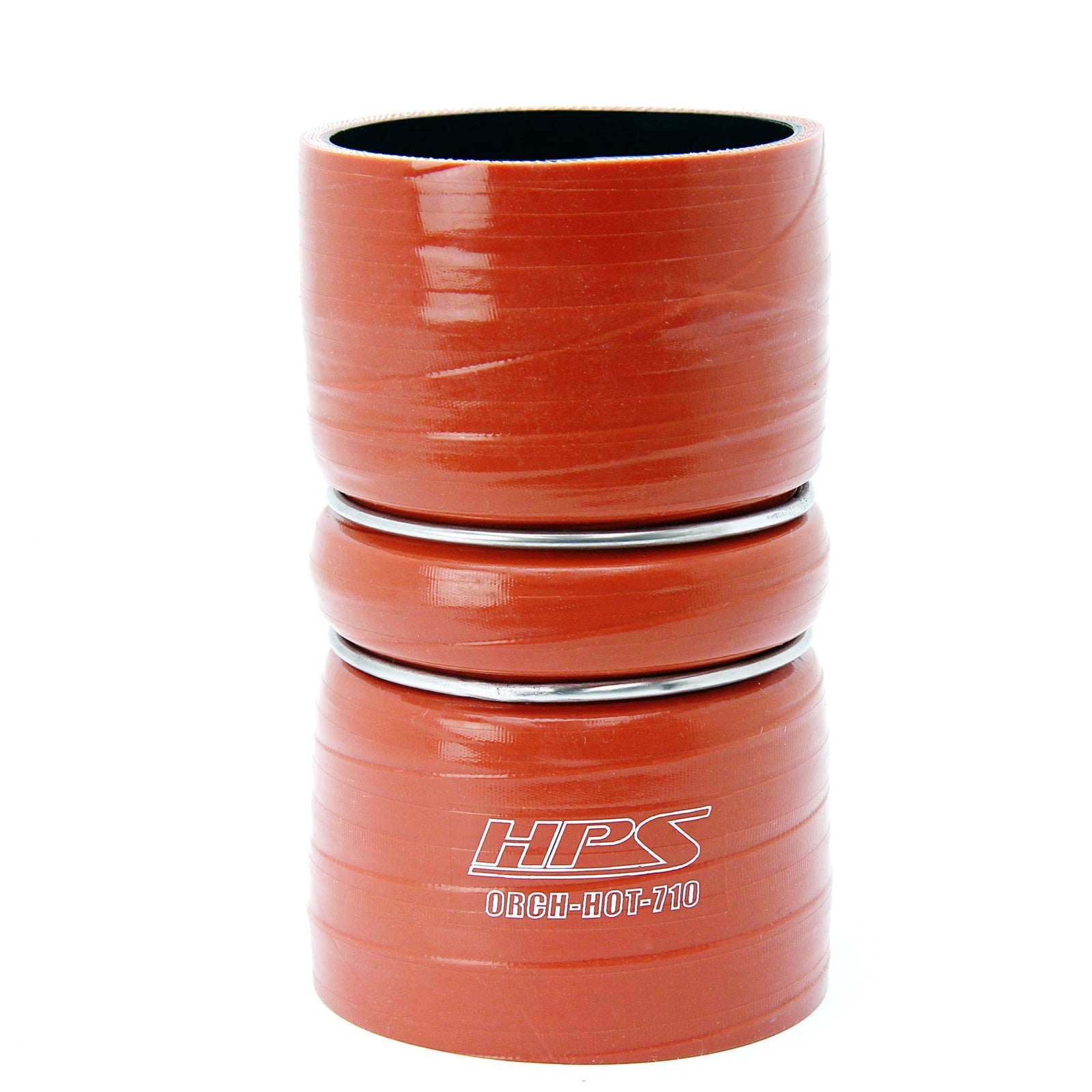 ORCH-HOT-710 HPS Orange Intercooler Boot Hose For 03-07 Super Duty 6.0L Diesel ORCH-HOT-710