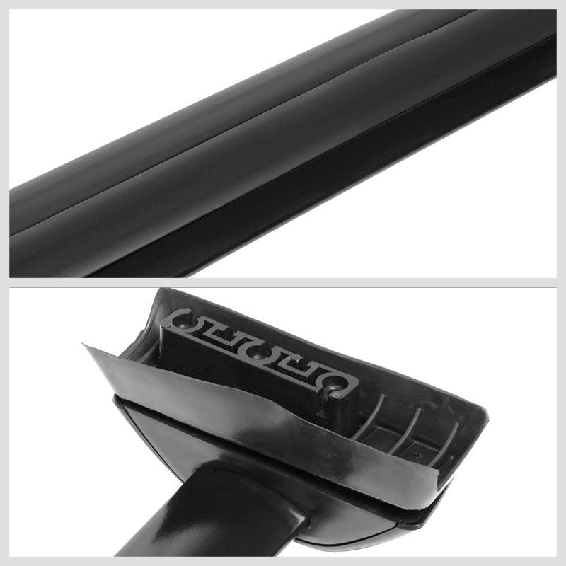 Black Aluminum Bolt-On Bolt-On Top Roof Rack Rail Cross Bar For 02-06 CR-V
