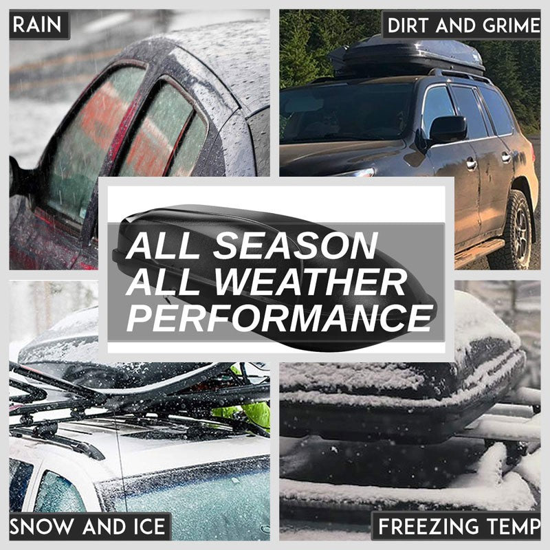 Universal Gray Aluminum/ABS Plastic Roof Box For Vehicles 120 cm wide roof