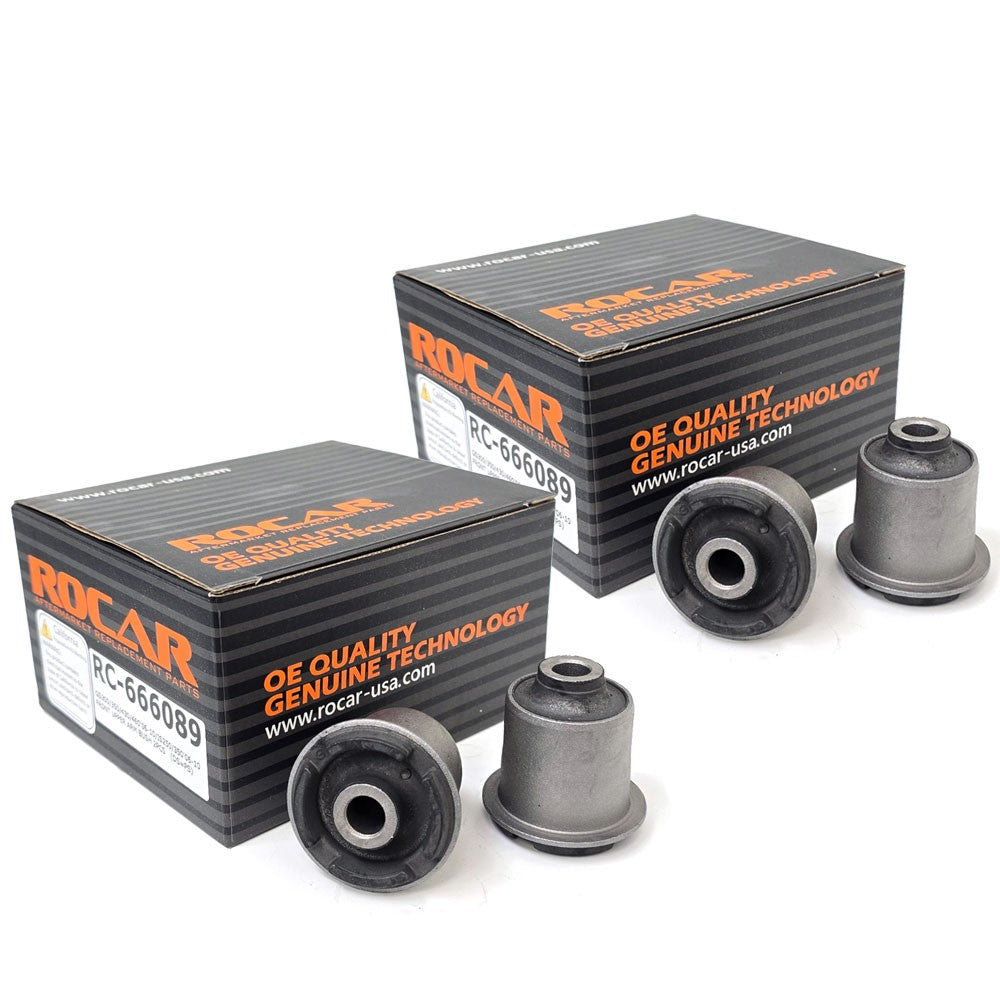 RC-666089-X2 Rocar 4PC Front Upper Control Arm Bushing For GS-Series S190/IS-Series XE20 XE30
