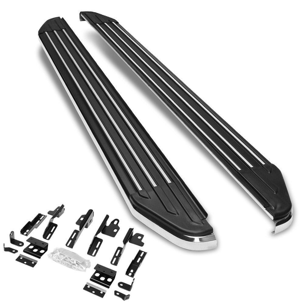 Ridgeline Flat Board Metal Running Board Nerf Bar For 11-19 Ford Explorer (U502)