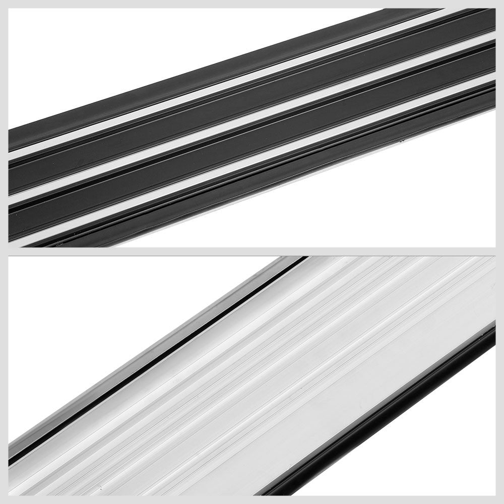Ridgeline Flat Board Metal Running Board Nerf Bar For 11-19 Ford Explorer (U502)