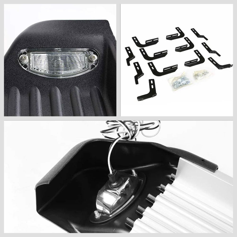 Ridgeline w/Light Metal Running Board Nerf Bar For 10-17 Toyota 4Runner (N280)