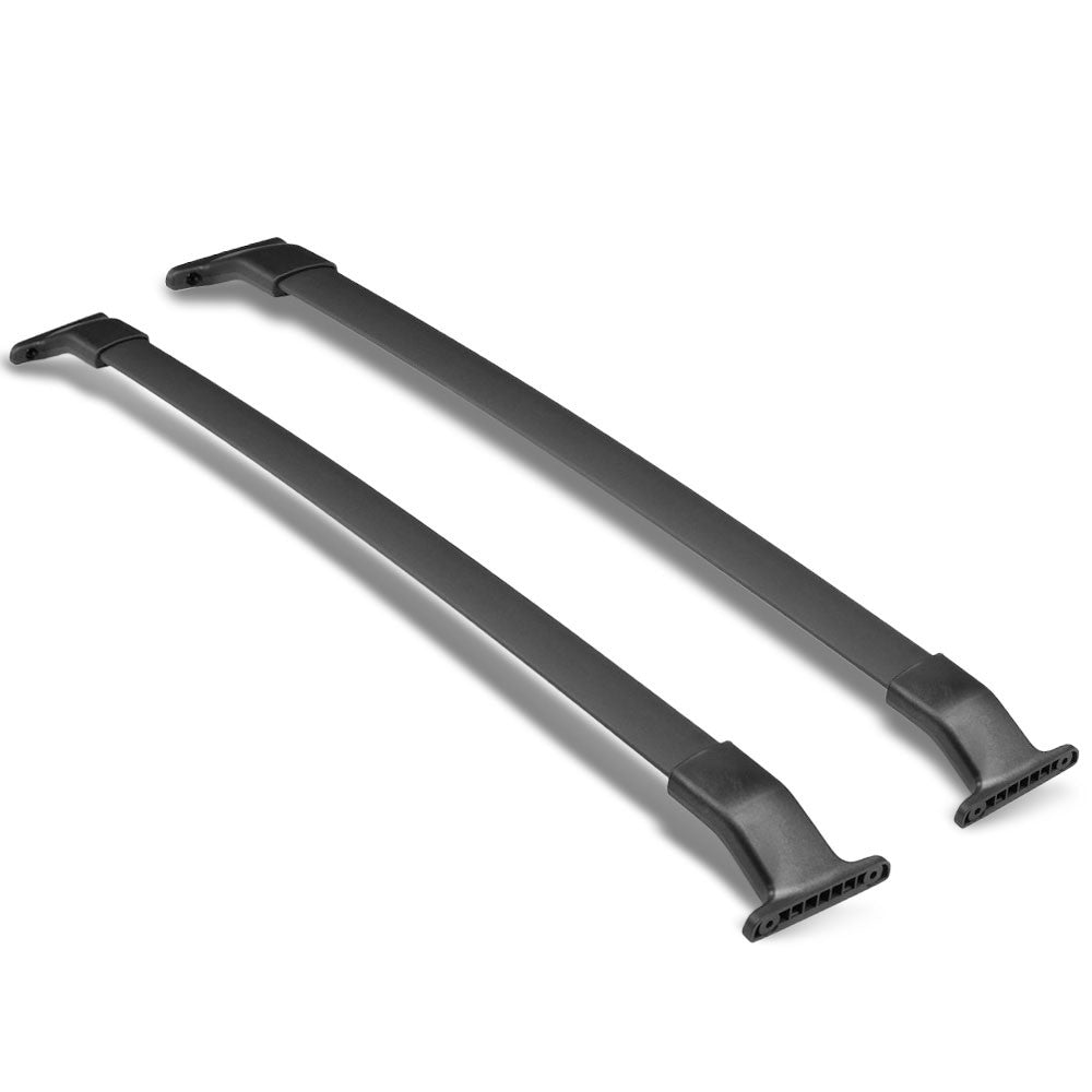 Powdercoated Black Bolt-On Roof Rack Crossbar Rail For 11-17 Honda Odyssey