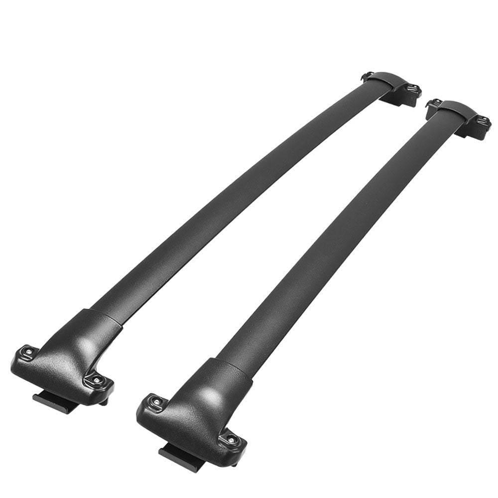 2X Aluminum Black Roof Rack Rail Crossbar (OE Style) For 20+ Explorer U625