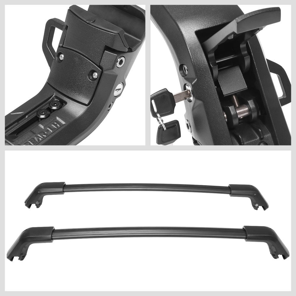 2X Roof Rack Rail Crossbar (OE Style) For 21-24 Escalade / Tahoe / Yukon / XL