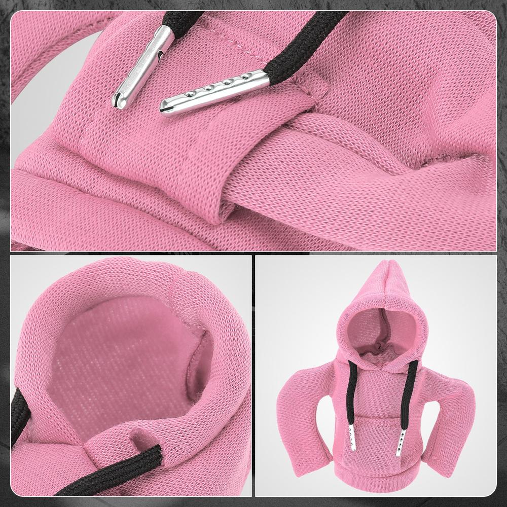 BFC-STKBC-HOOD-PK Universal Pink 5.2" X 4.5" Hoodie Style Shift Knob Cover Protector 2.2" DIA