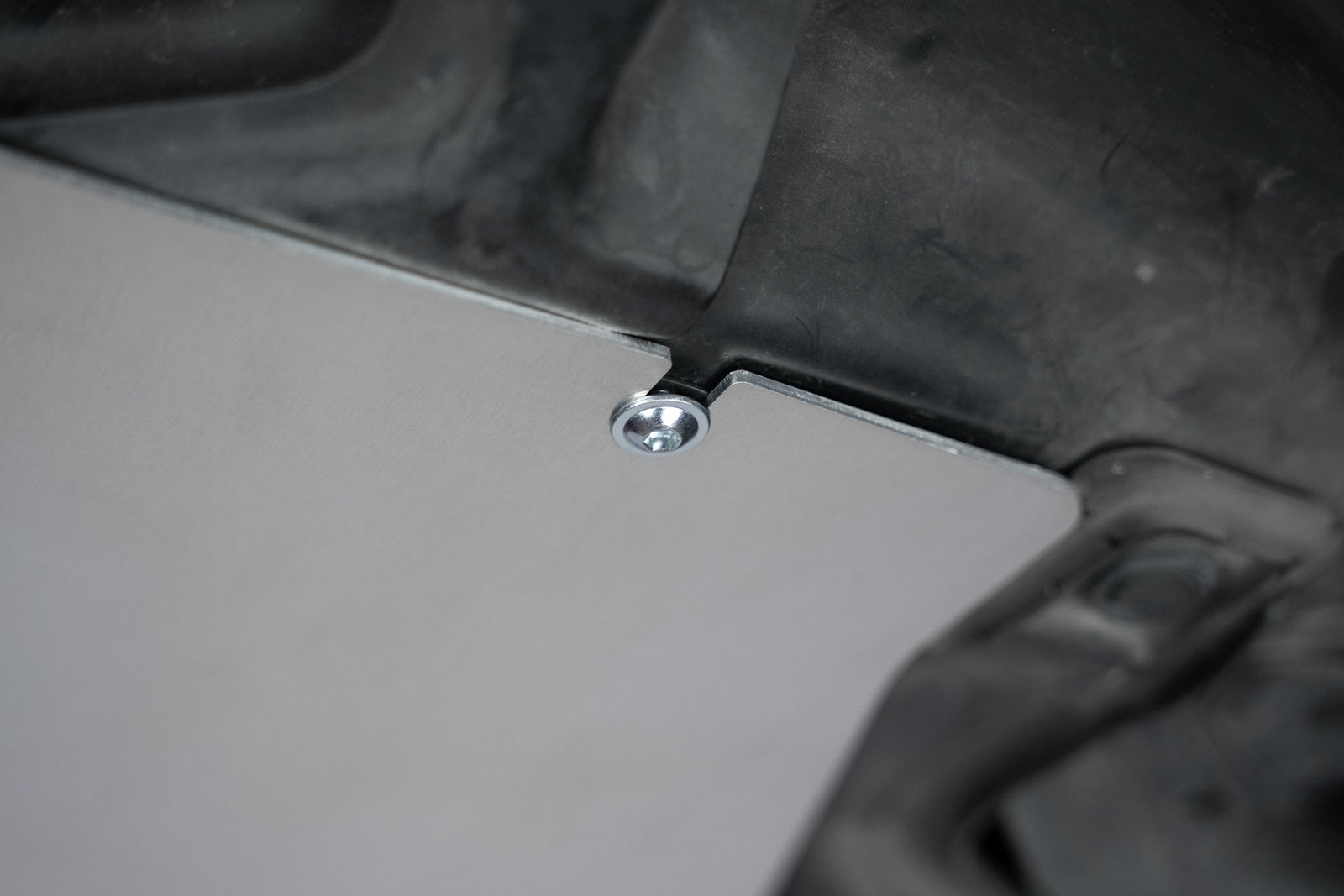 SP-105 HPS Black Front Under Tray Skid Plate 09-13 Honda Fit 1.5L (GE 2nd)