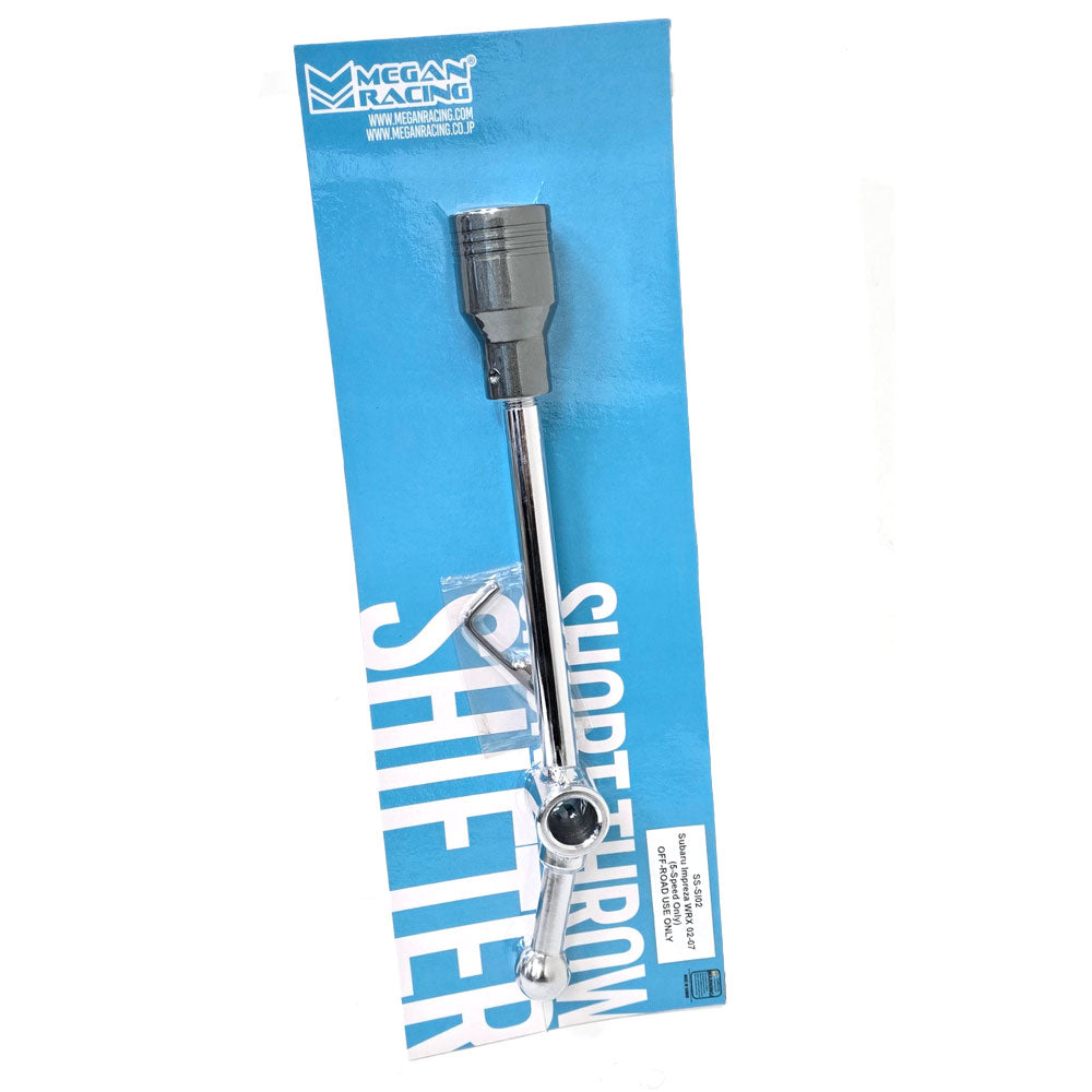 Megan Sport Short Throw Shifter Shift Knob for Subaru 02-06 Impreza WRX 5 Speed