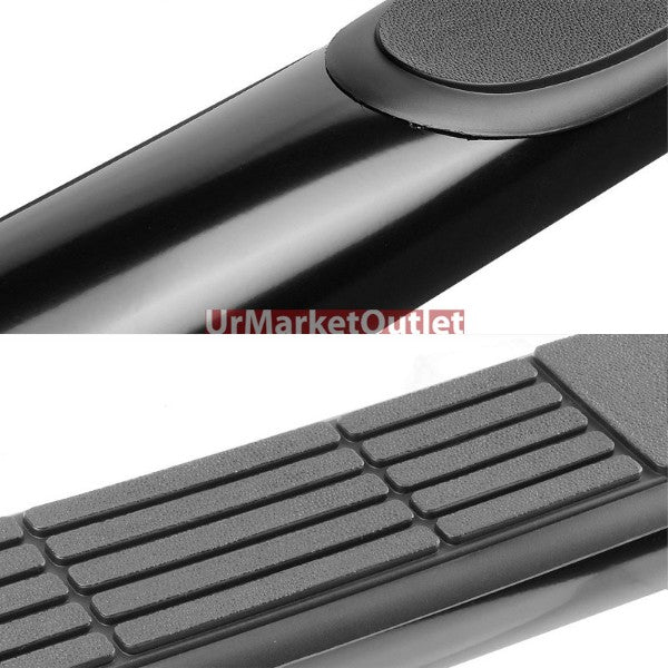 Curved End Black Running Board Nerf Bar For 11-19 Ford Explorer (U502)