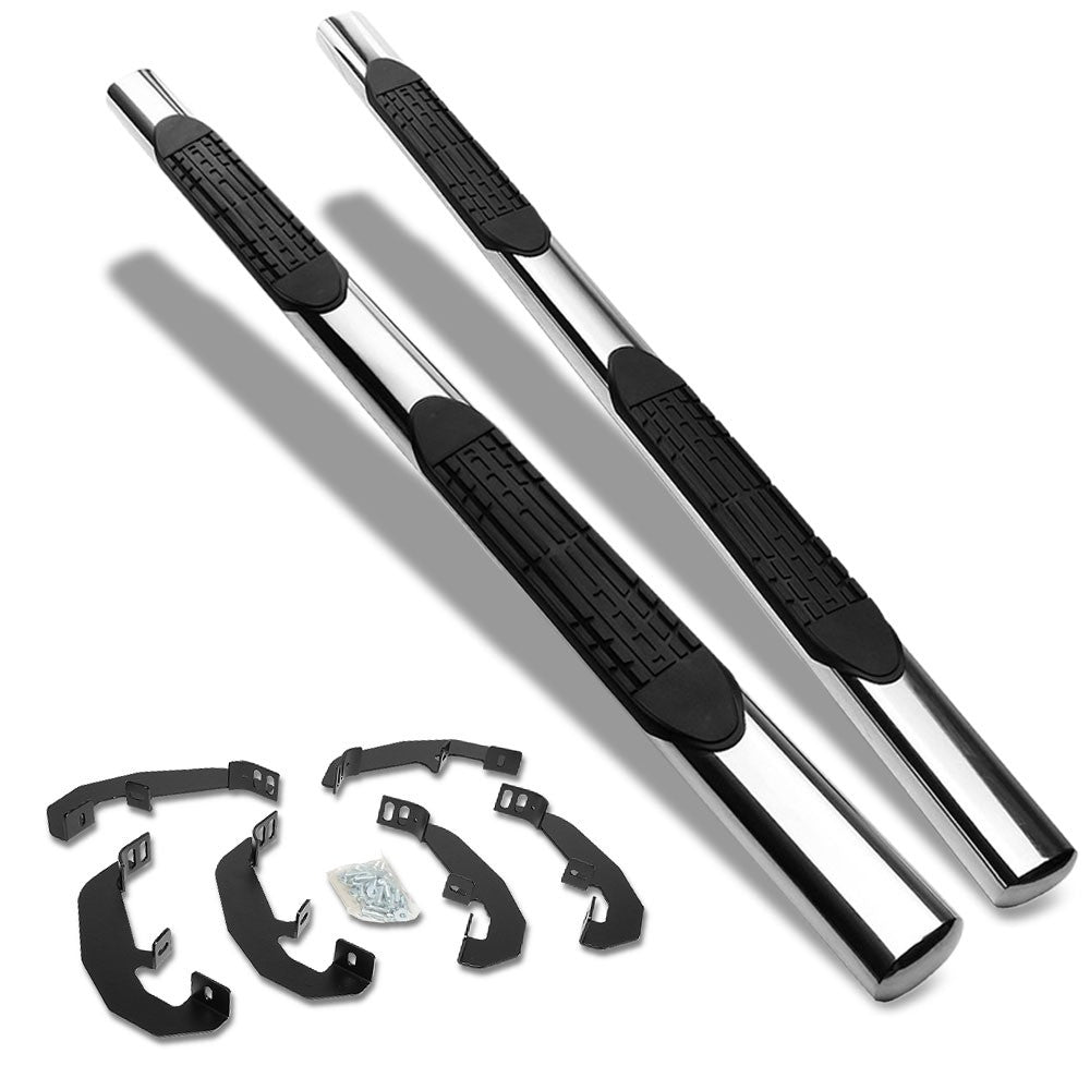 Straight Design Metal Running Board Nerf Bar For 19+ Silverado/Sierra Crew Cab