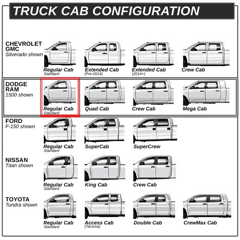 Curved End Oval Metal Running Board Nerf Bar For 02-08 Ram 1500 Standard Cab