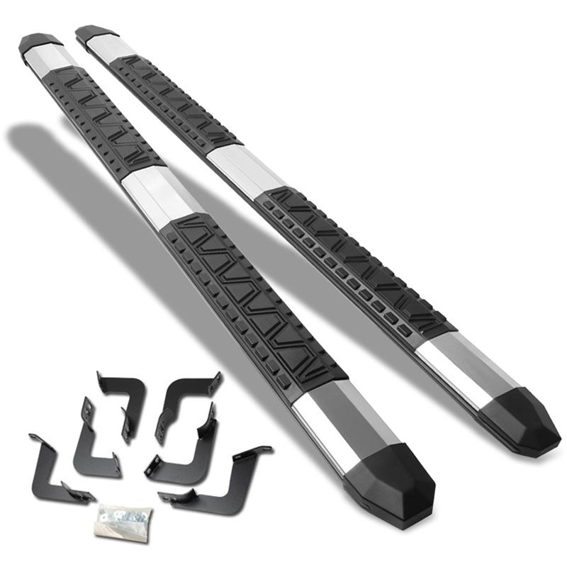 Extruded Trapezoid Metal Running Board Nerf Bar For 07-21 Tundra XK50 Crew Cab