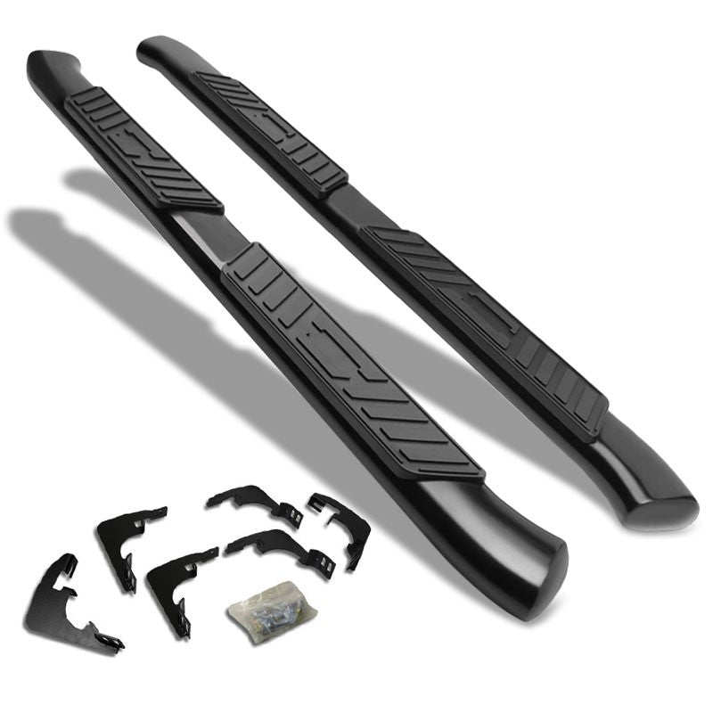 Oval Tubular Black Running Board Nerf Bar For 15+ Colorado/Canyon Extended Cab
