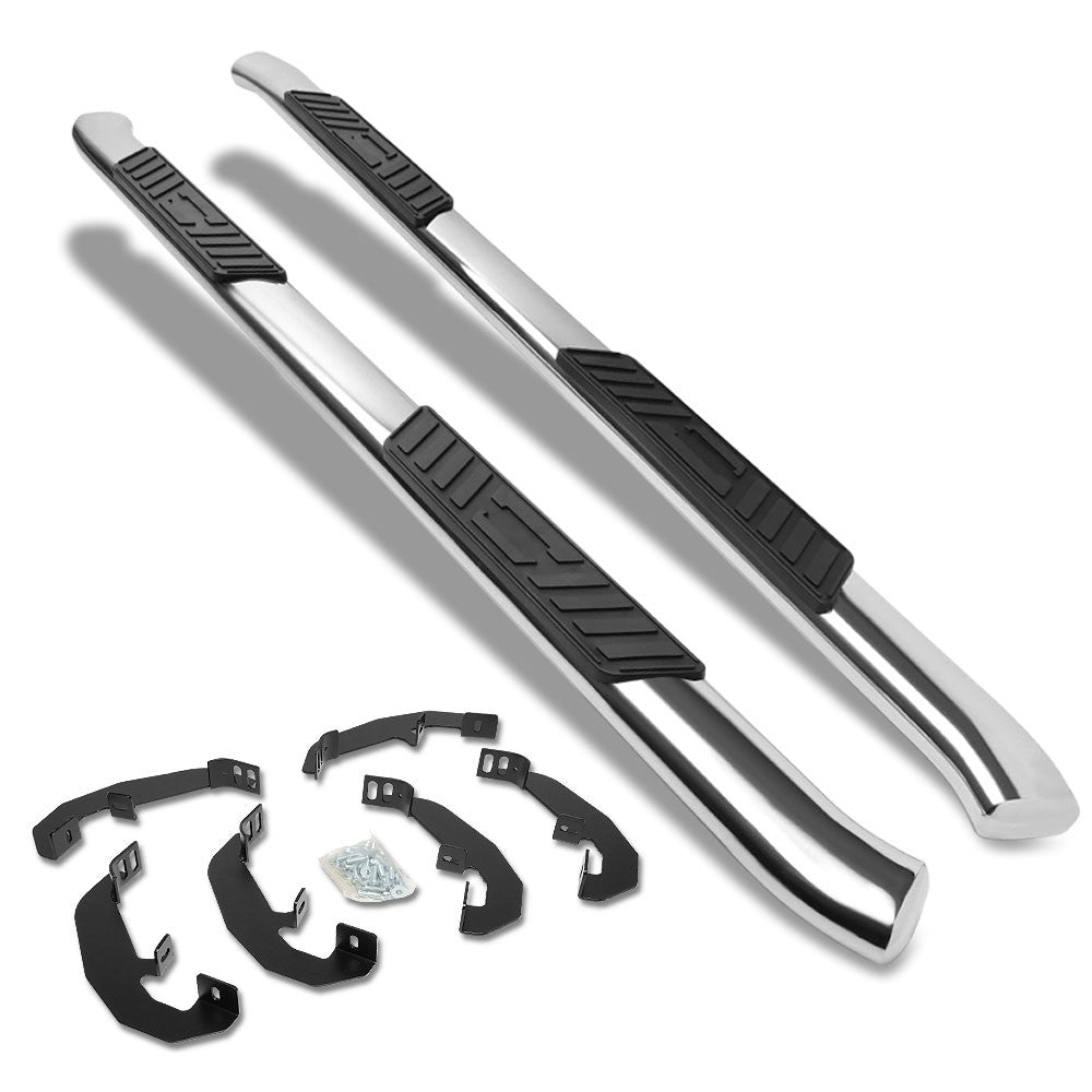 Oval Tubular Metal Running Board Nerf Bar For 19+ Ram 1500 DT Gen Extended Cab
