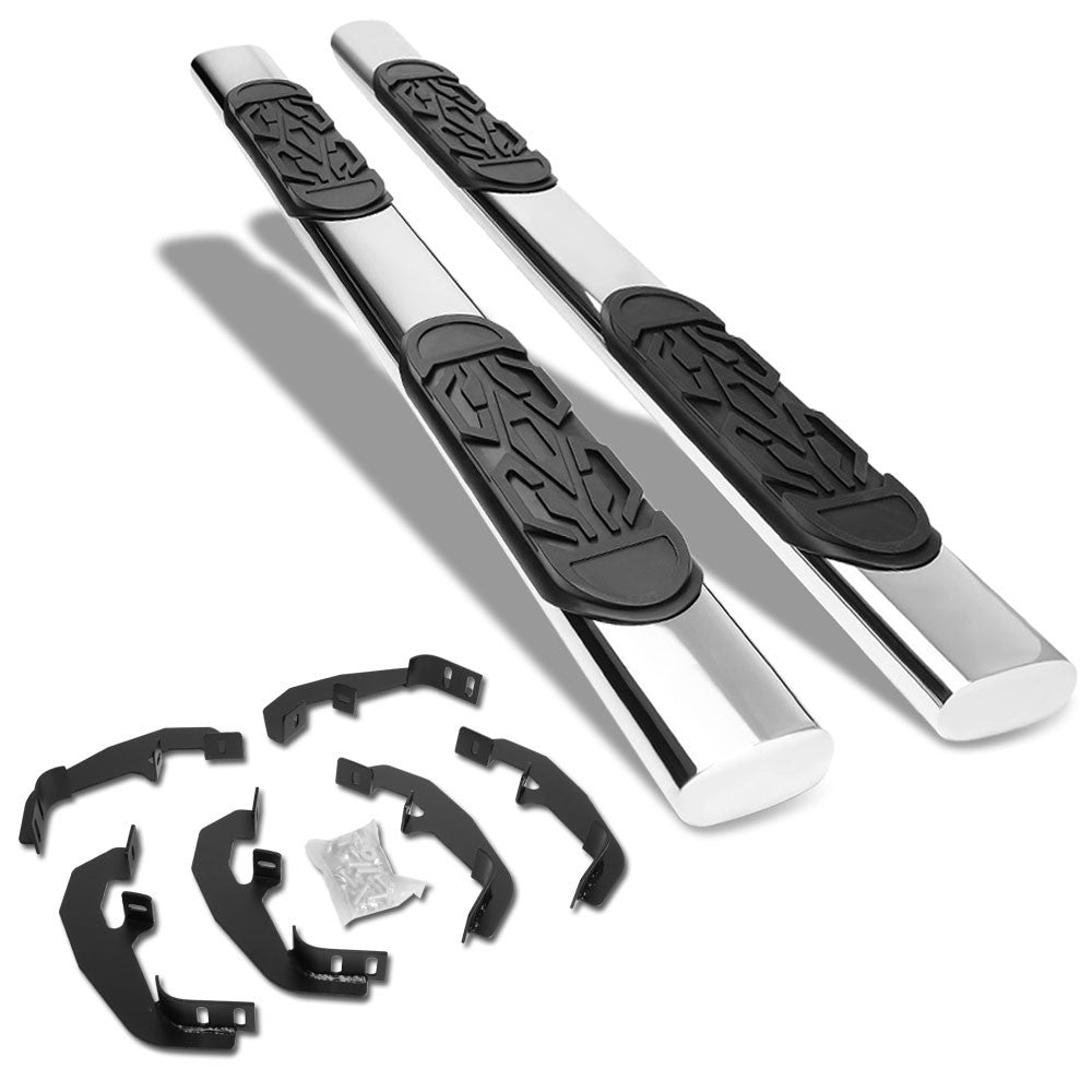 Straight Oval Tubular Metal Running Board Nerf Bar For 19+ Sierra Extended Cab