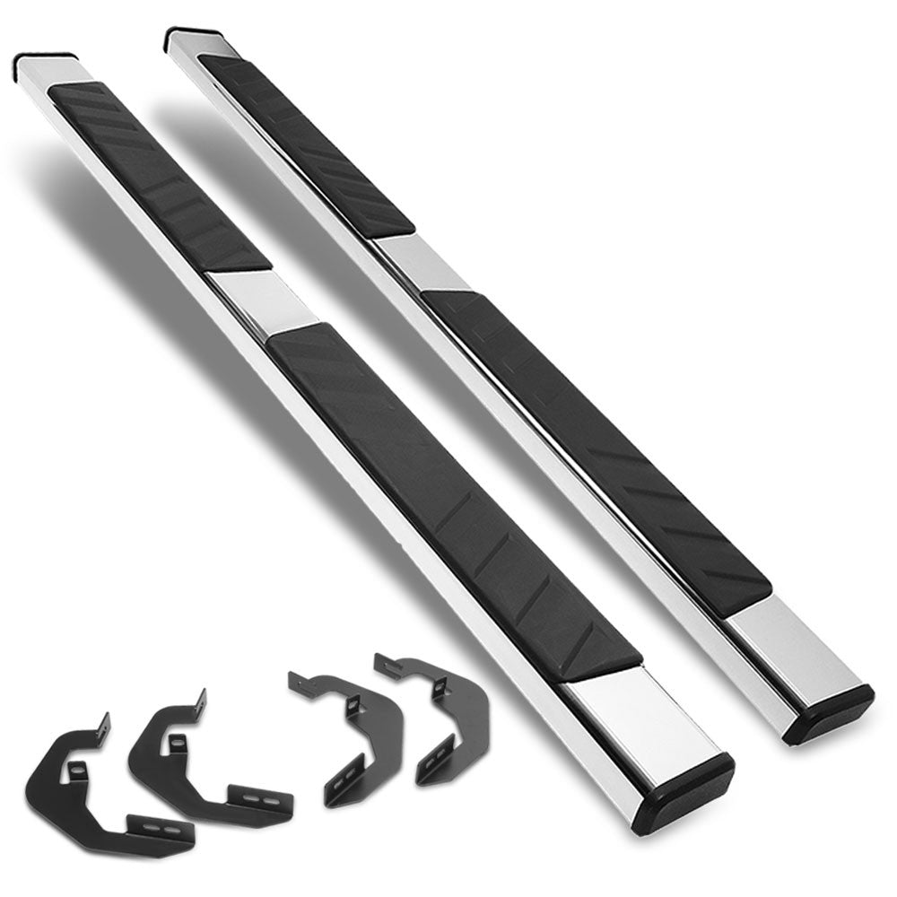 OE Style Metal Running Board Nerf Bar For 07-18 Silverado 1500 Extended Cab