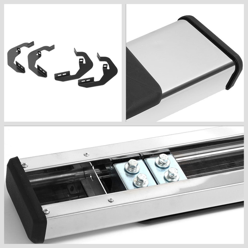 OE Style Metal Running Board Nerf Bar For 07-18 Silverado 1500 Extended Cab