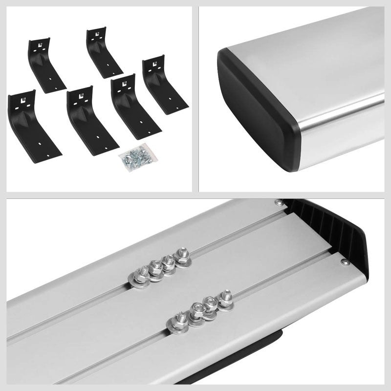 Extruded Flat Metal Running Board Nerf Bar For 09-18 Ram/19+ Classic Crew Cab