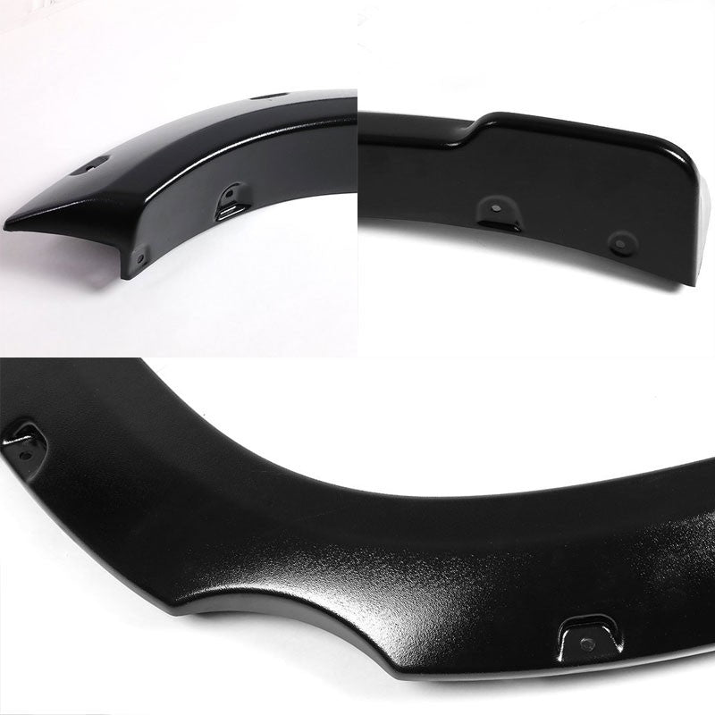 Matte Black ABS Pocket-Riveted Style Wheel Fender Flares Guard For 14-17 Tundra
