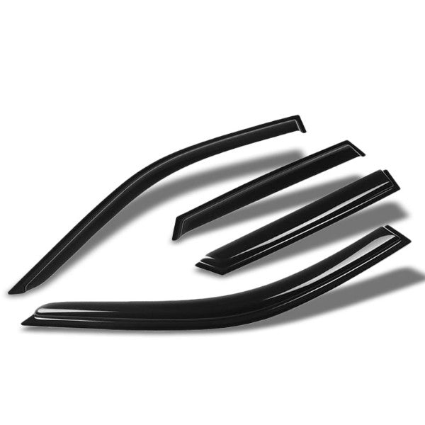 Smoke Tinted Window Wind/Rain Vent Deflectors Visors Guard For Mazda Protege5