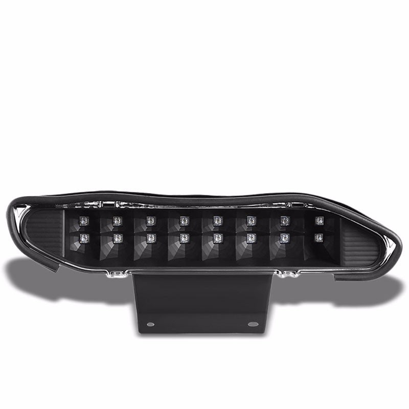 Black Housing Clear Len Third Brake Red LED Light For Nissan 00-04 Xterra WD22