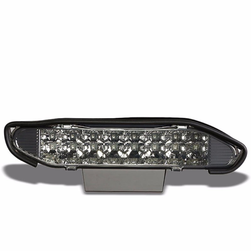 Chrome Housing Smoke Len Third Brake Red LED Light For Nissan 00-04 Xterra WD22