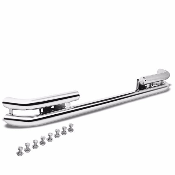 ***OOS***Stainless Steel Double Bar Rear Bumper Protector Guard For Jeep 88-06 Wrangler
