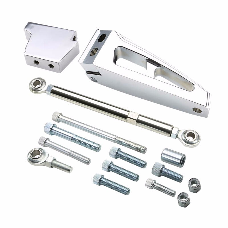 Aluminum Air Conditioner Bracket For Chevy Big Block BBC Short Water Pump SWP BFC-ALTBRK-12