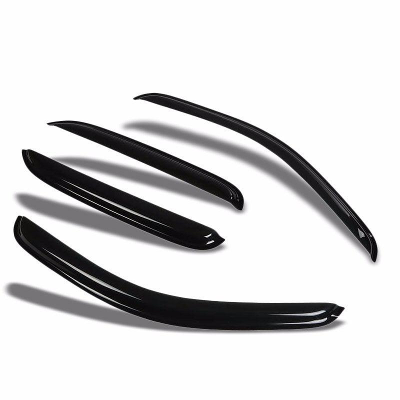 Smoke Tinted Side Window Wind/Rain Vent Deflectors Visors Guard for 07-14 Tahoe