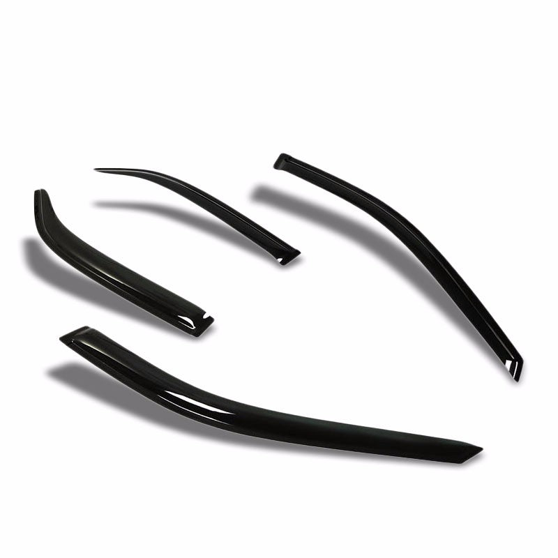 Smoke Tinted Side Window Wind/Rain Vent Deflectors Visors For 98-02 Accord Sedan
