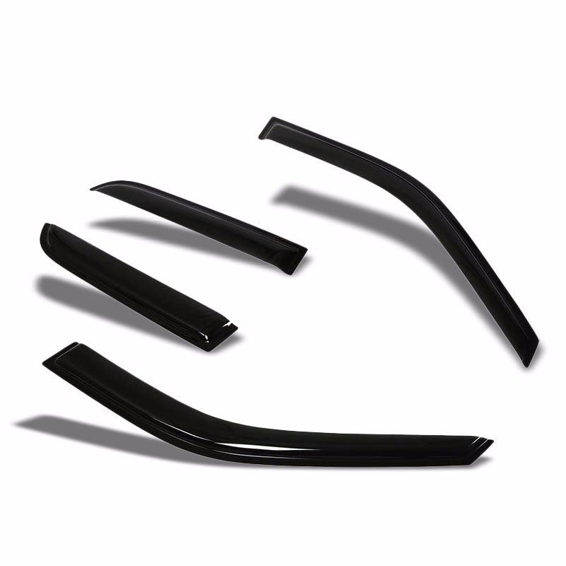 Tinted Side Window Wind/Rain Vent Deflectors Visors Guard for Hnda 02-06 CR-V