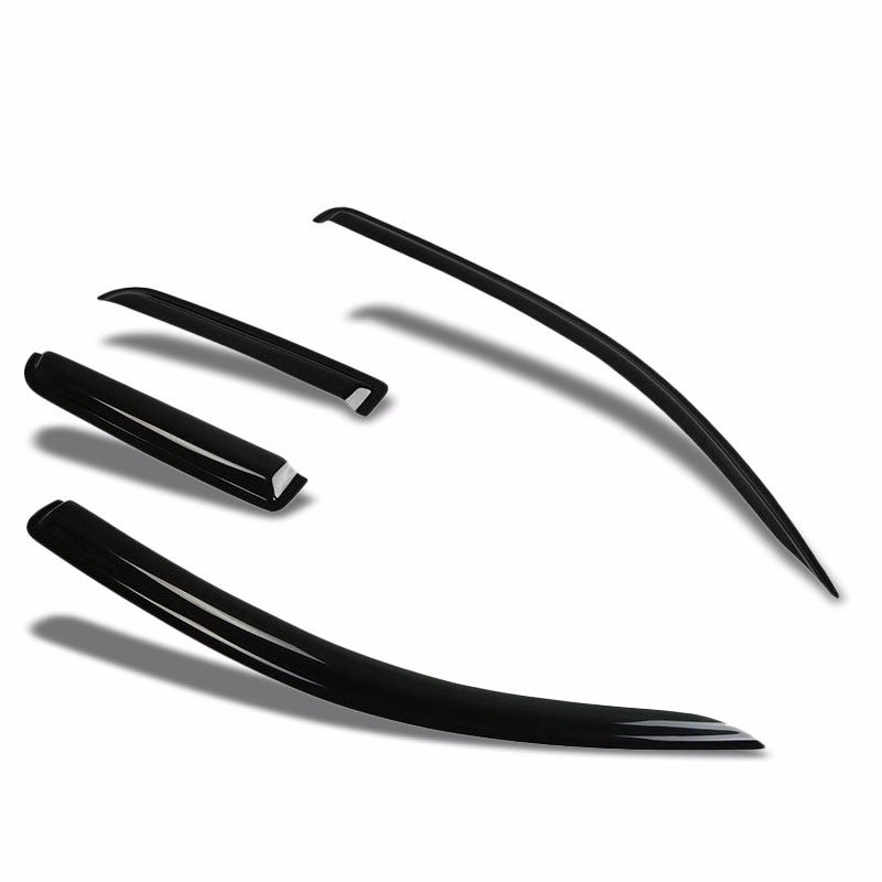 Tinted Side Window Wind/Rain Deflectors Visor Guard for 07-13 Tundra Double Cab