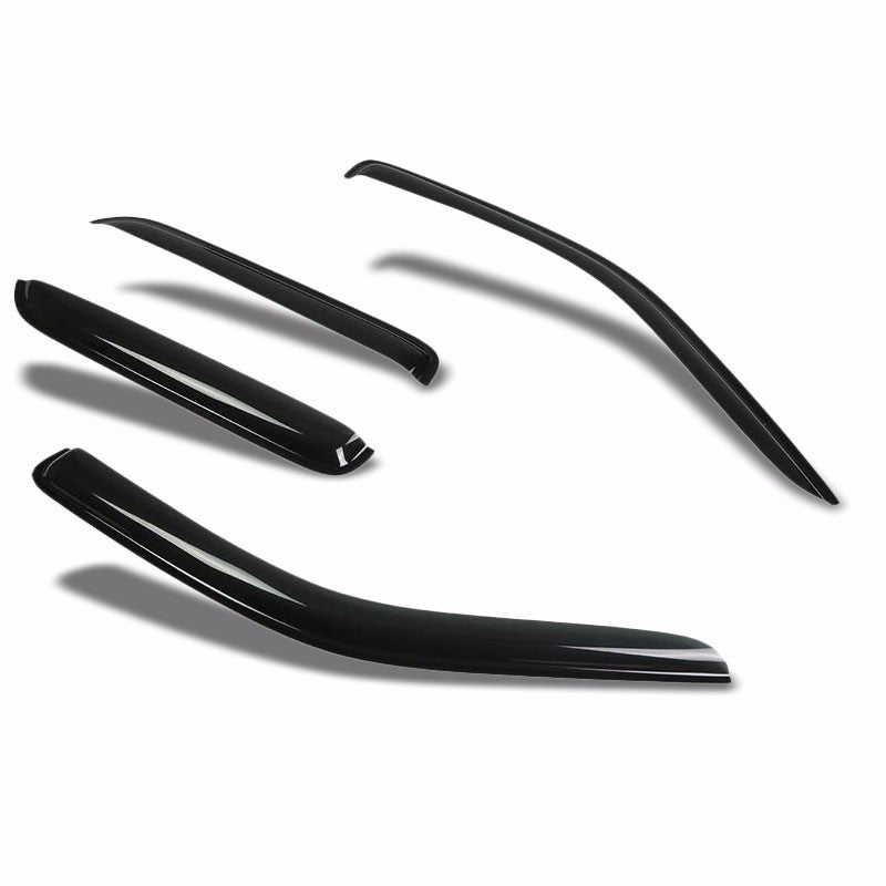 Smoke Tinted Side Window Wind/Rain Vent Deflectors Visors Guard for 01-12 Escape