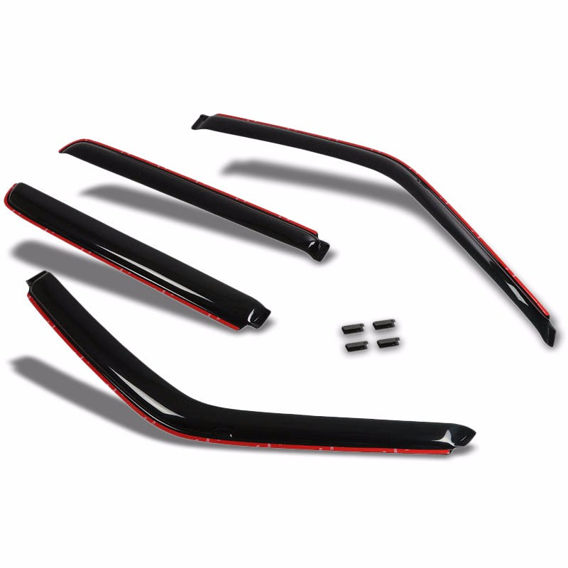 Tinted Side Window Wind/Rain Vent Deflector Visors Guard for Chevy 95-00 Tahoe