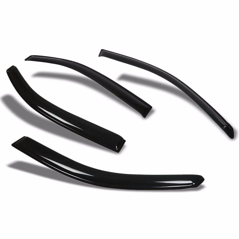 Smoke Tint Side Window Wind/Rain Vent Deflectors Visor Guard for Hyundai Sonata