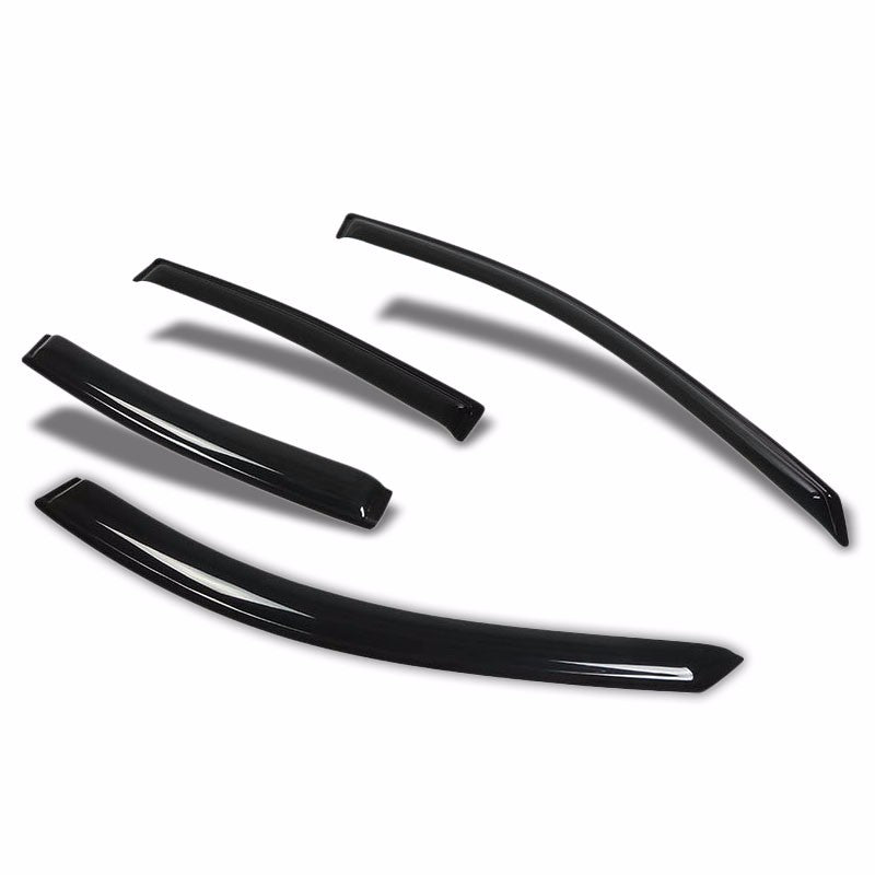 Smoke Tinted Side Window Wind/Rain Vent Deflectors Visors for Pontiac Grand Pix